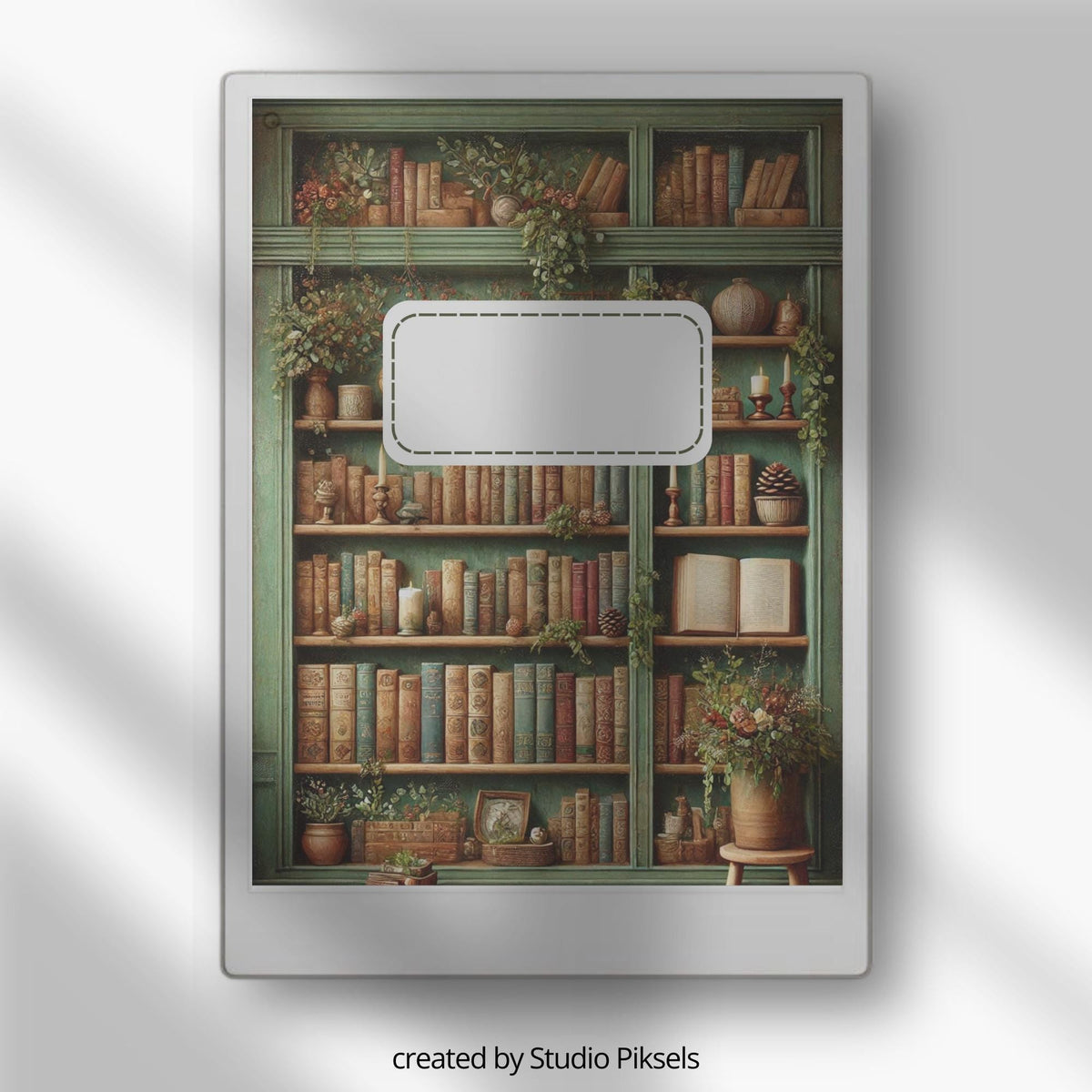 Fantasy Notebook Cover Bundle designed for reMarkable Paper Pro. This collection includes imaginative notebook covers featuring magical libraries, celestial landscapes, dreamy bookscapes, and whimsical nature-inspired artwork that bring creativity and personality to your digital workspace.