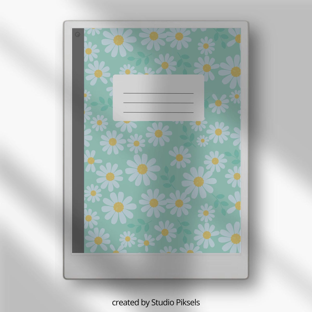 Artistic notebook cover bundle for the reMarkable Paper Pro featuring 13 colorful floral and botanical digital covers, planner aesthetics, and file organization layouts.