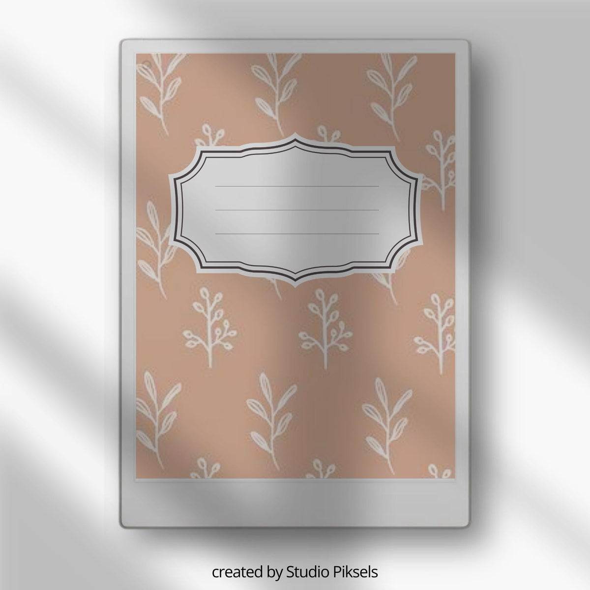 Organize your digital notebooks with this Minimalist Botanical Notebook Cover Bundle designed for reMarkable Paper Pro and other reMarkable devices. This collection includes 12 soft botanical notebook covers featuring delicate floral patterns, neutral tones, and elegant layouts for a clean and calming digital workspace.