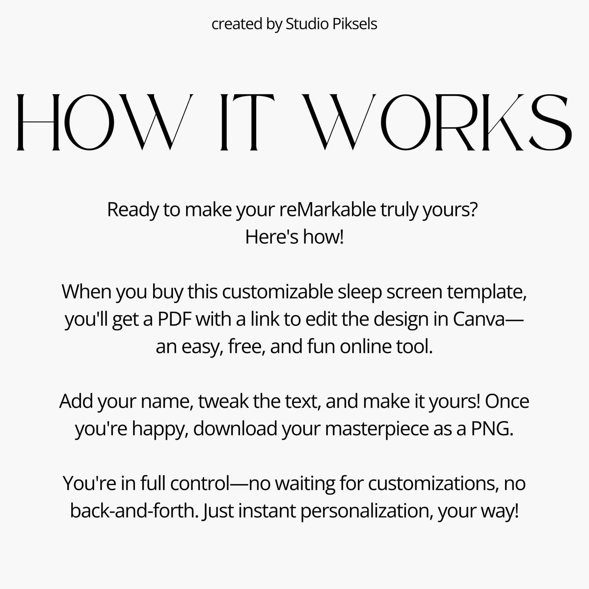 Custom watercolor floral sleep screen for reMarkable Paper Pro featuring vibrant hand-painted flowers, personalized text editing, and elegant artistic artwork for E Ink device customization.