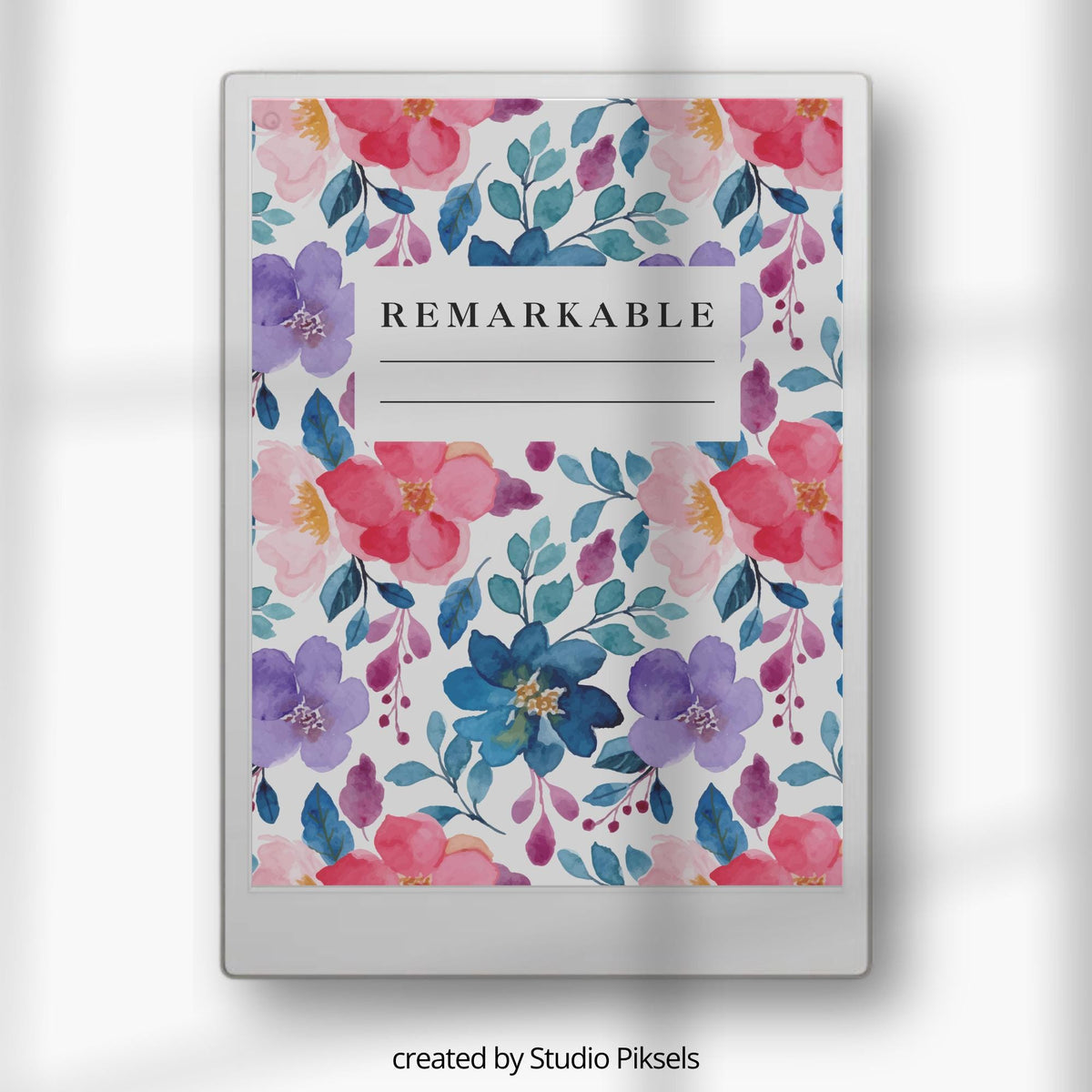 Sleep Screen Bundle for reMarkable Paper Pro Flower Design