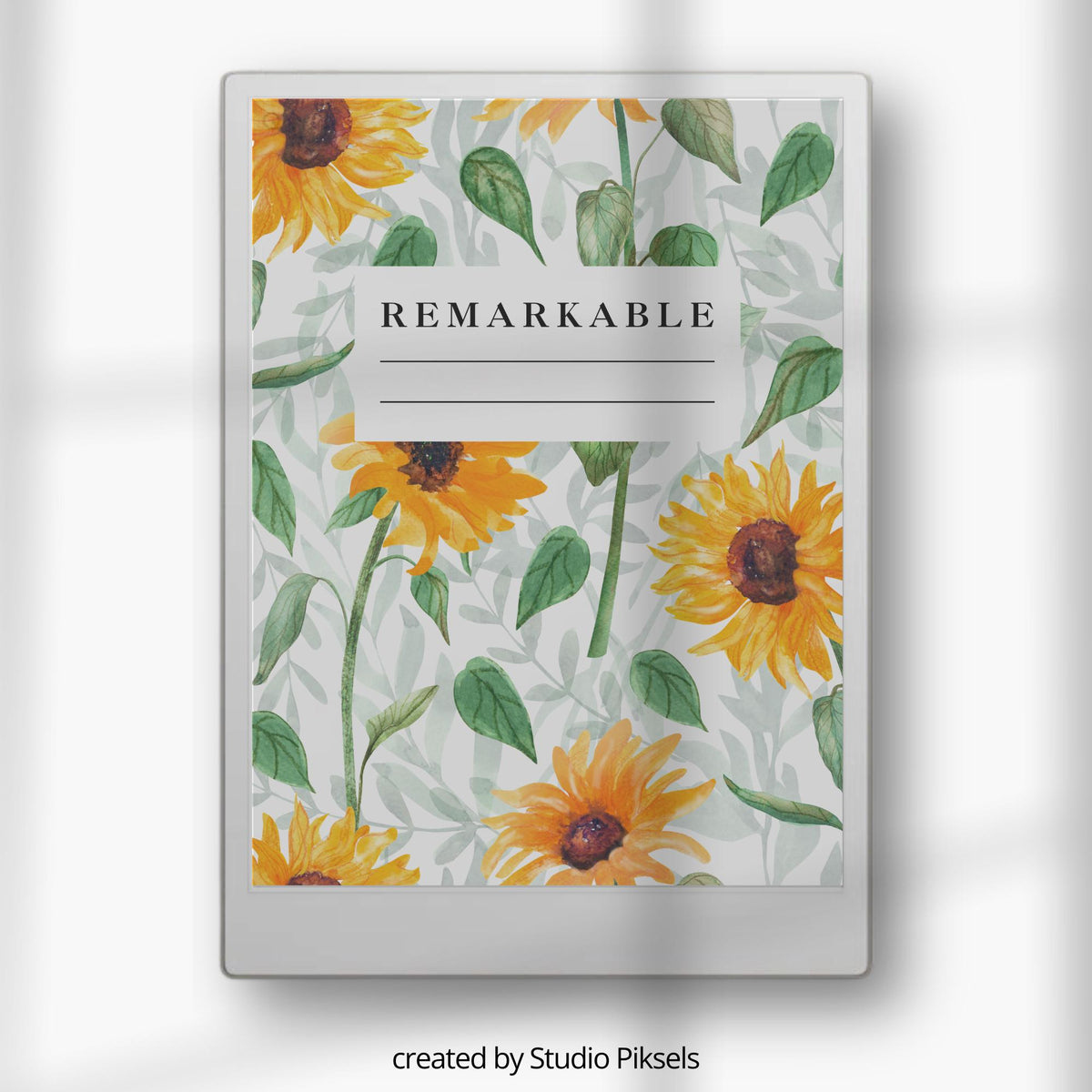 Sleep Screen Bundle for reMarkable Paper Pro Flower Design