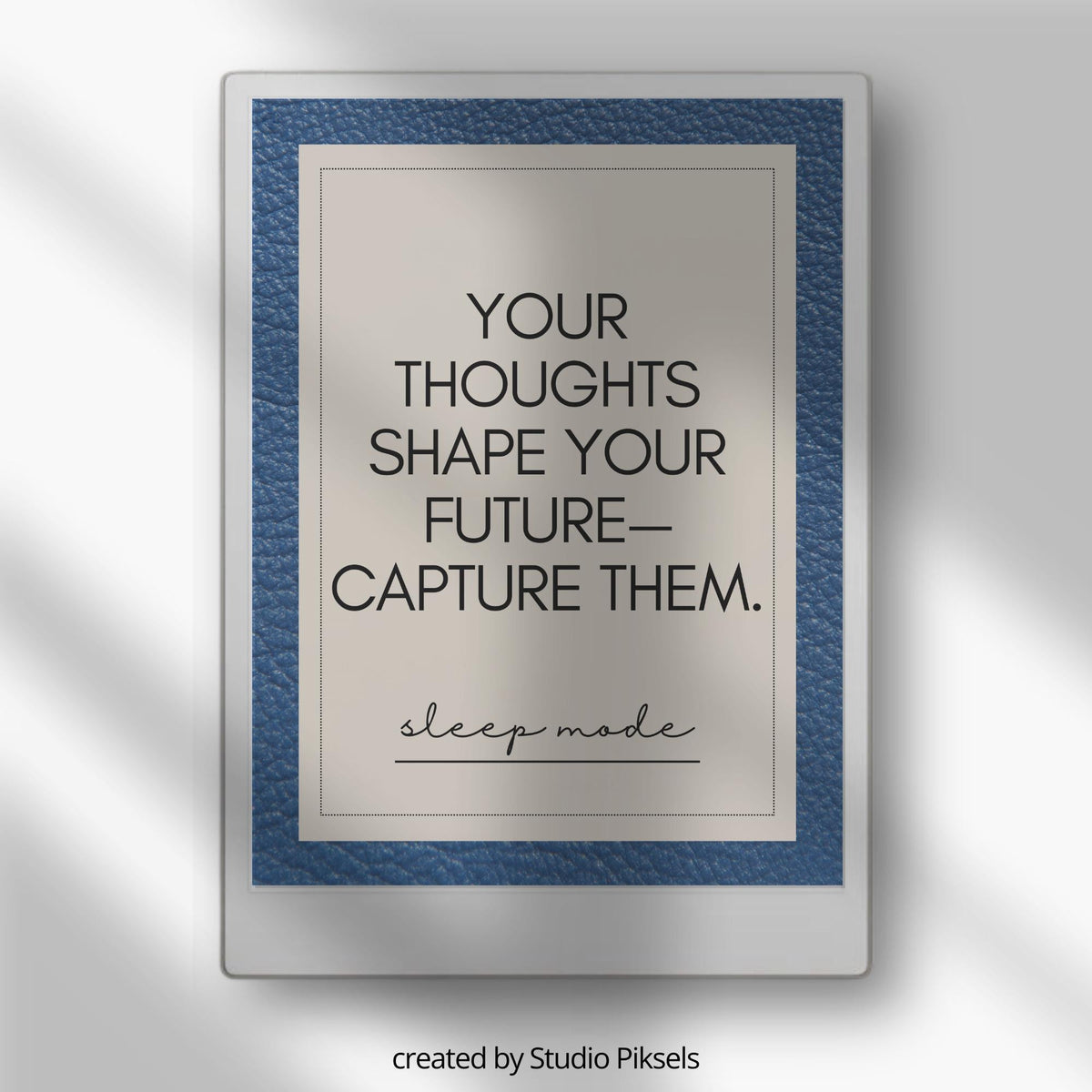 Motivational sleep screen bundle for the reMarkable Paper Pro featuring 15 digital PNG background designs with minimalist typography and notebook textures.