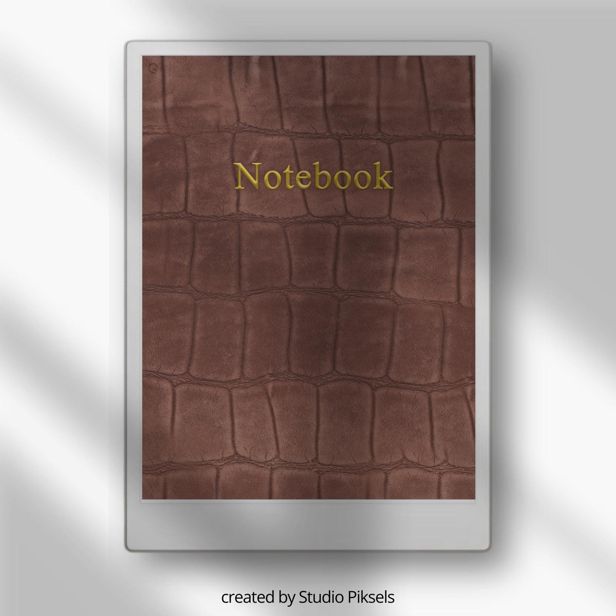 Customize your digital notebooks with this Leather Notebook Cover Bundle designed for reMarkable Paper Pro and other reMarkable devices. This collection includes 17 leather-inspired notebook covers featuring textured patterns, rich colors, and elegant layouts for a polished and professional digital workspace.