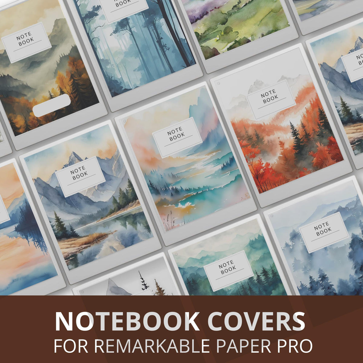 Notebook Cover for reMarkable Paper Pro, Cover Bundle for reMarkable, Notebook for reMarkable, Gift For Remarkable, Notebo...