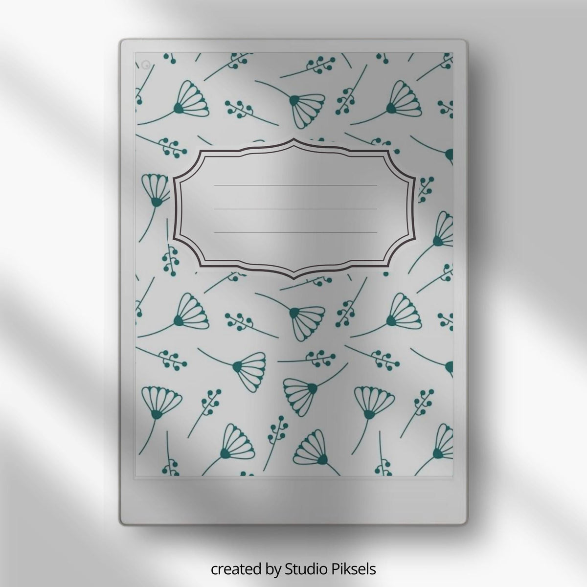 Organize your digital notebooks with this Minimalist Botanical Notebook Cover Bundle designed for reMarkable Paper Pro and other reMarkable devices. This collection includes 12 soft botanical notebook covers featuring delicate floral patterns, neutral tones, and elegant layouts for a clean and calming digital workspace.