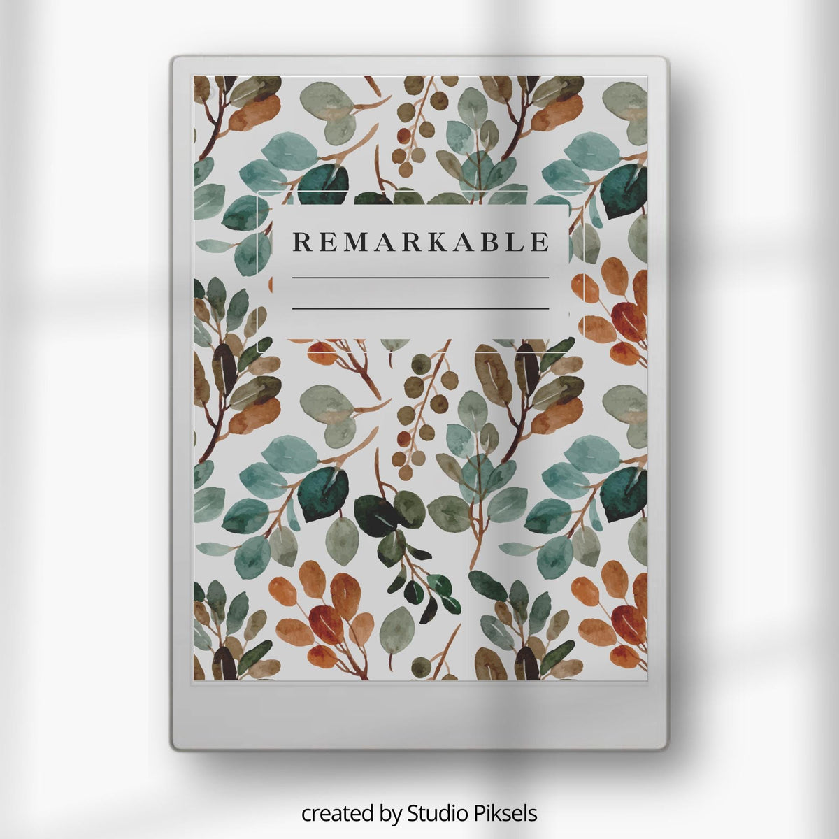 Sleep Screen Bundle for reMarkable Paper Pro Flower Design