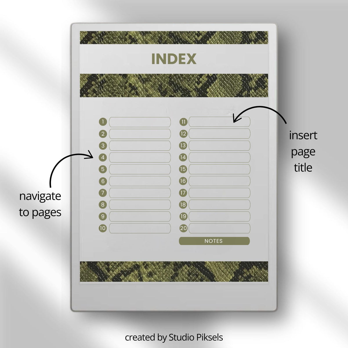 Hyperlinked work planner for reMarkable Paper Pro featuring daily task planning pages, project management layouts, business organization tools, and reusable digital productivity templates.