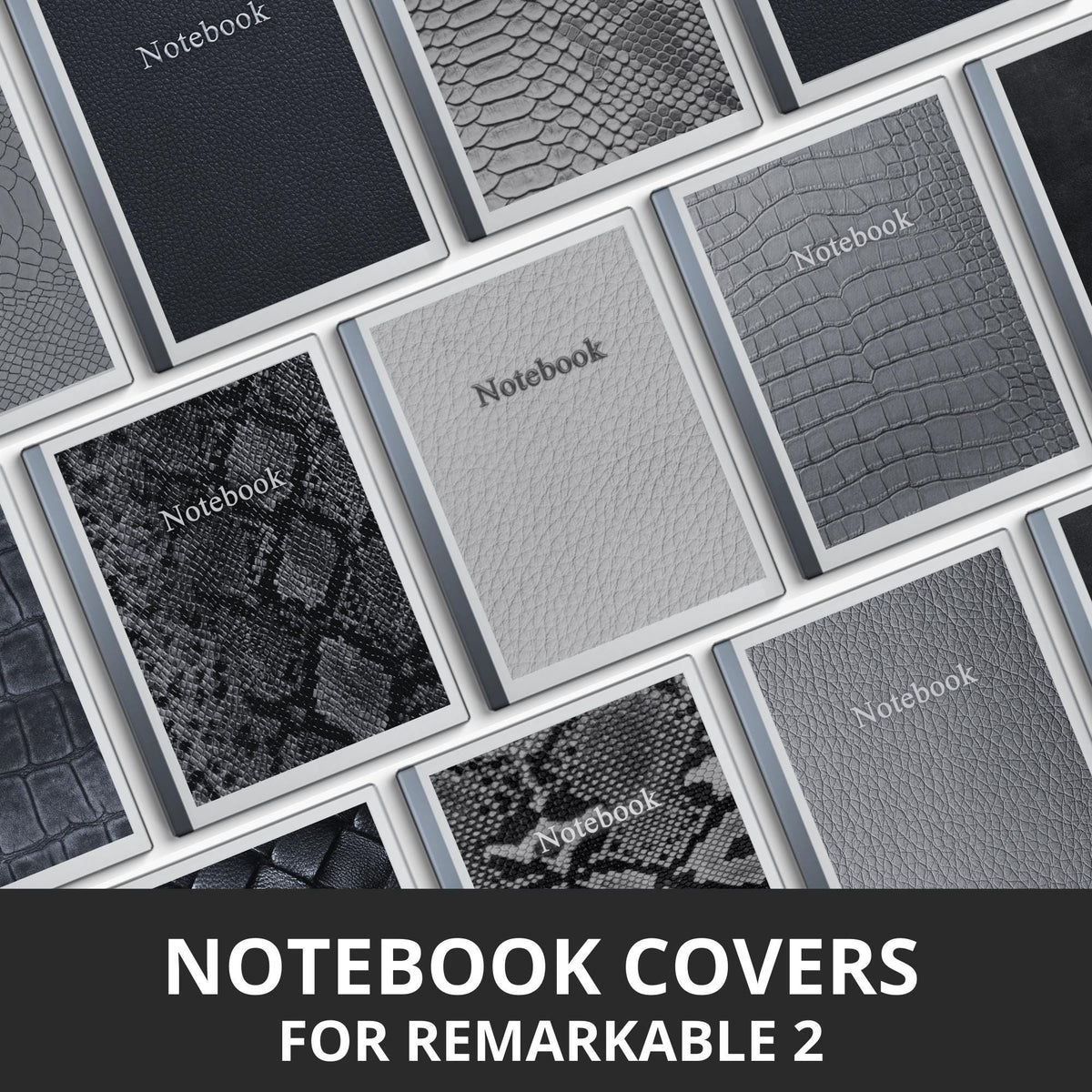 Leather Notebook Cover for reMarkable