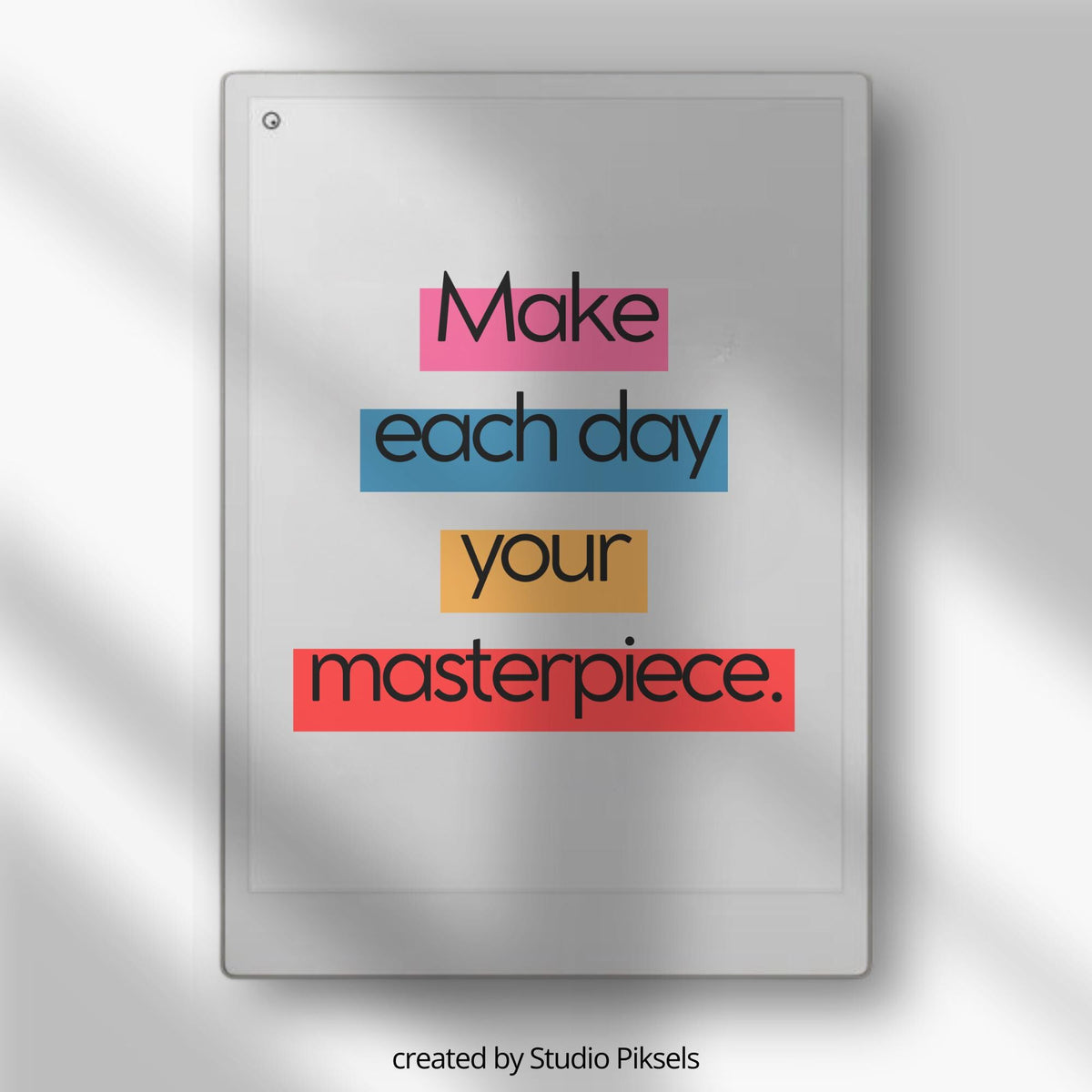 Motivational Sleep Screen Bundle for reMarkable Paper Pro with 20 inspirational quote wallpapers, bold typography designs, colorful digital sleep screens, and high-resolution PNG artwork for E Ink tablets.