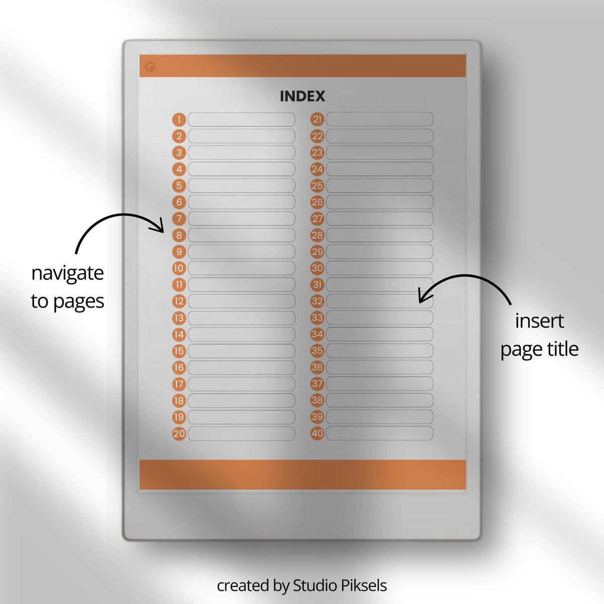 Legal Pad Notebook Bundle for reMarkable Paper Pro with seven color-coded hyperlinked notebooks, classic legal pad note pages, interactive indexes, lined writing templates, and reusable digital notebooks for organized note-taking, project planning, journaling, brainstorming, and meeting notes.