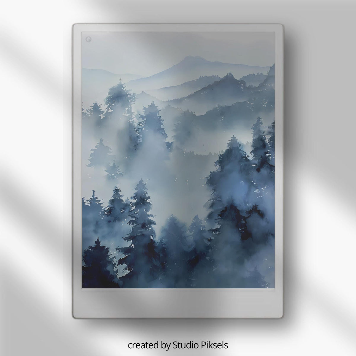  Sleep Screen Bundle for reMarkable Paper Pro. Featuring calming watercolor nature scenes, this collection includes mountain landscapes, quiet lakes, forests, and seasonal scenery designed to create a relaxing screen experience.