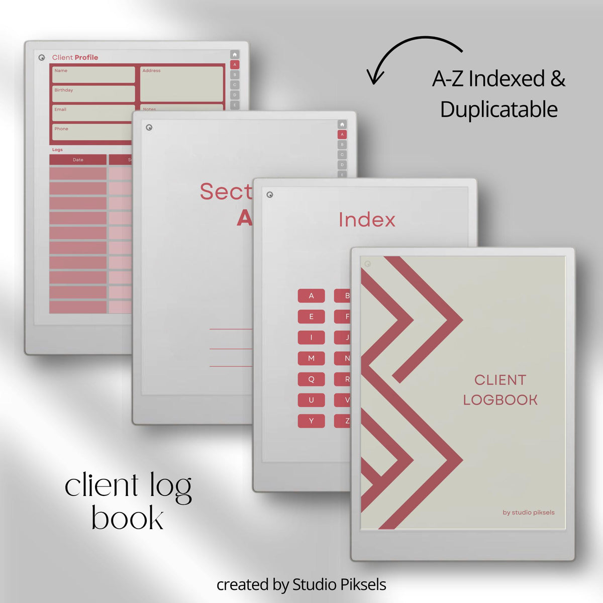 Business productivity bundle for reMarkable Paper Pro with hyperlinked planners, workflow templates, client logbook, meeting notes, task trackers, budget planner, mind map layouts, and digital business organization system designed for structured planning and efficient workflow management.