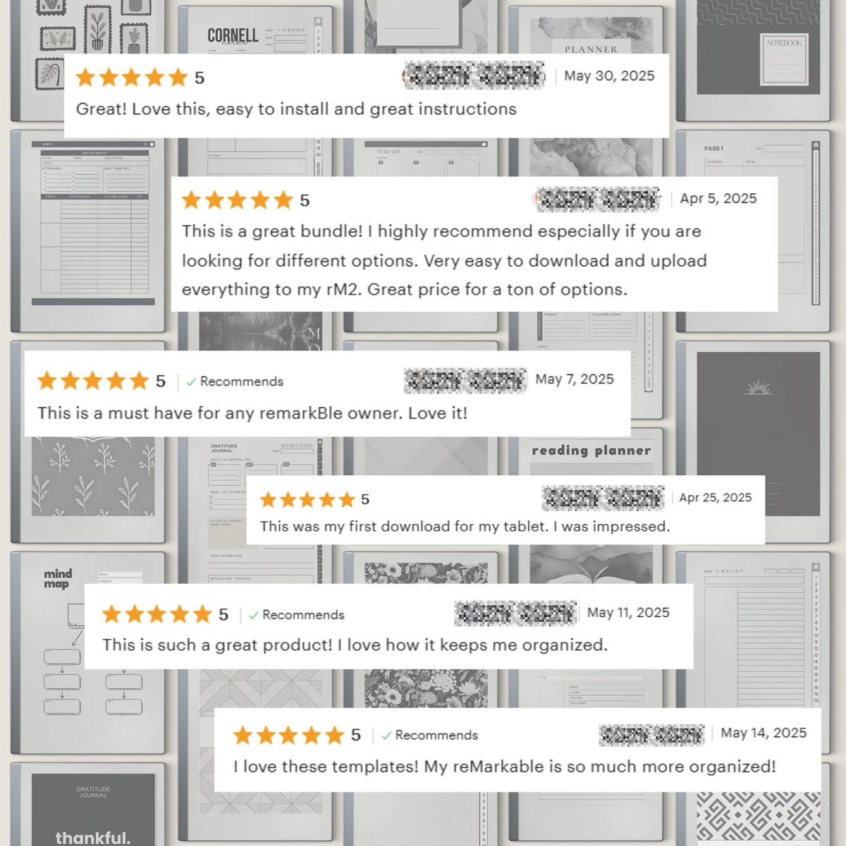 Full Shop Access for reMarkable Paper Pure Collection digital product preview.