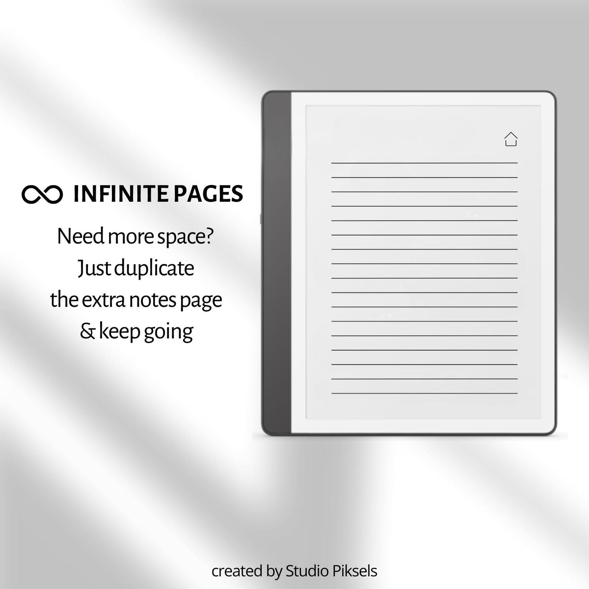 2-Year Hyperlinked Weekly Planner Bundle for Kindle Scribe with 2026 and 2027 weekly spreads, linked indexes, and digital planning layouts.