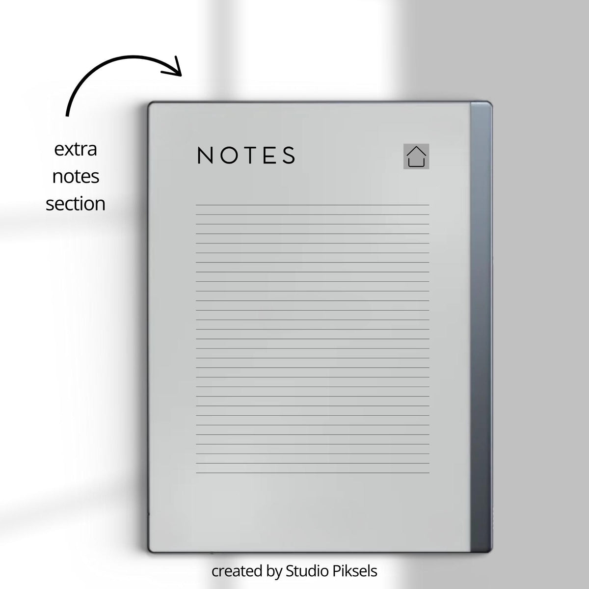 2026 Weekly Planner for reMarkable 2 and 1: Digital Hyperlinked Personal Calender With Weekly Overviews, Priorities, To-Do...