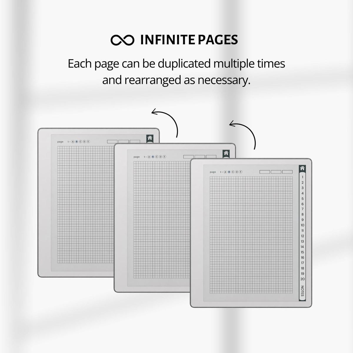 Custom Index Notebook Bundle for reMarkable Paper Pure
