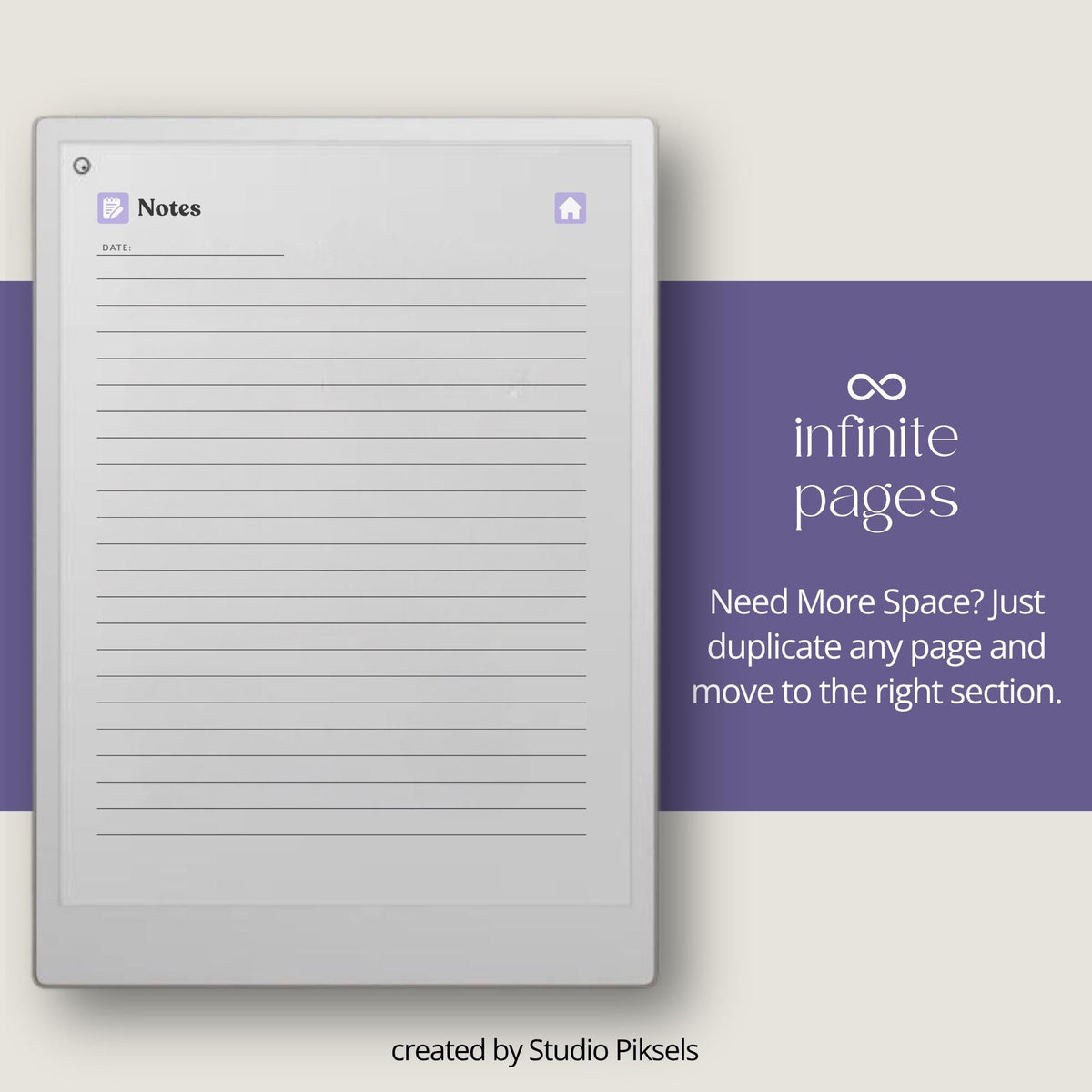 30-Day Dream Journal for reMarkable Paper Pro featuring 30 daily dream journal pages, dream reflection, recurring symbol tracking, and a hyperlinked PDF layout.