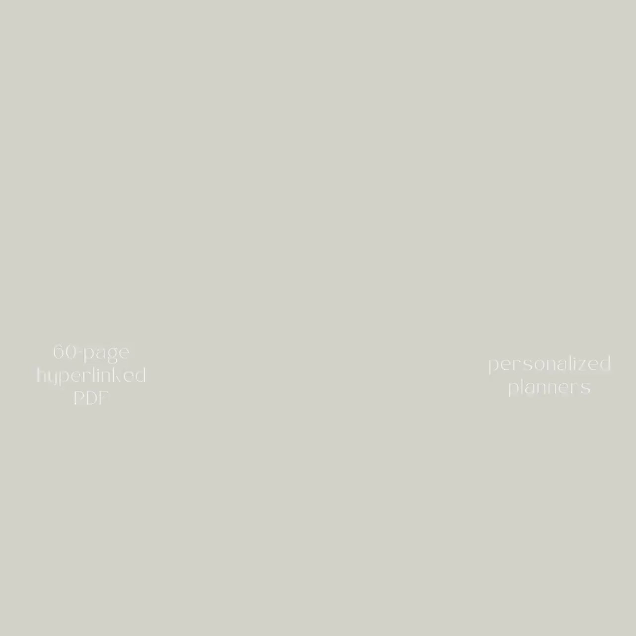 Self Growth Planner for reMarkable Paper Pro featuring a hyperlinked 2025 weekly journal with 52 reflection pages, gratitude prompts, lessons learned, skills gained, next step planning, extra lined notes, subtle color accents, and minimalist personal growth layout.