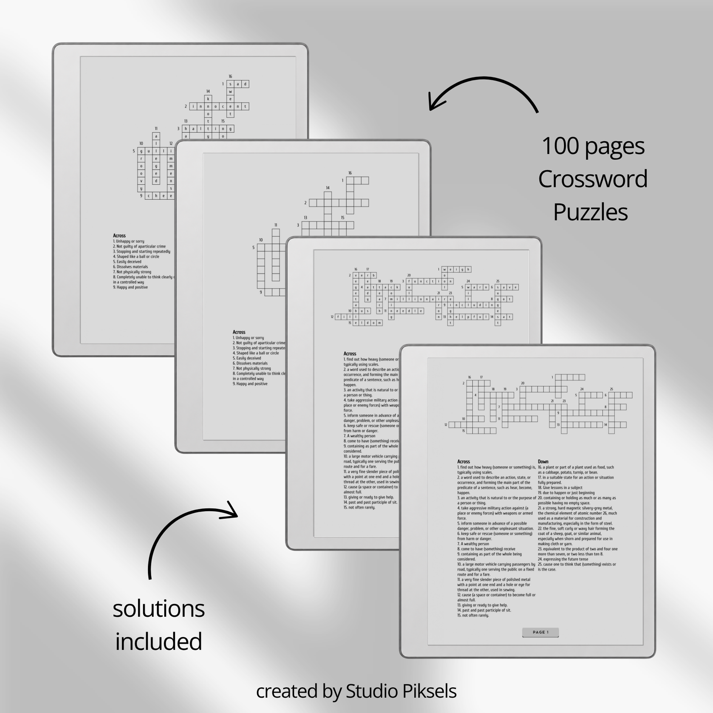 Ultimate Puzzle Book Mega Bundle for reMarkable Paper Pure