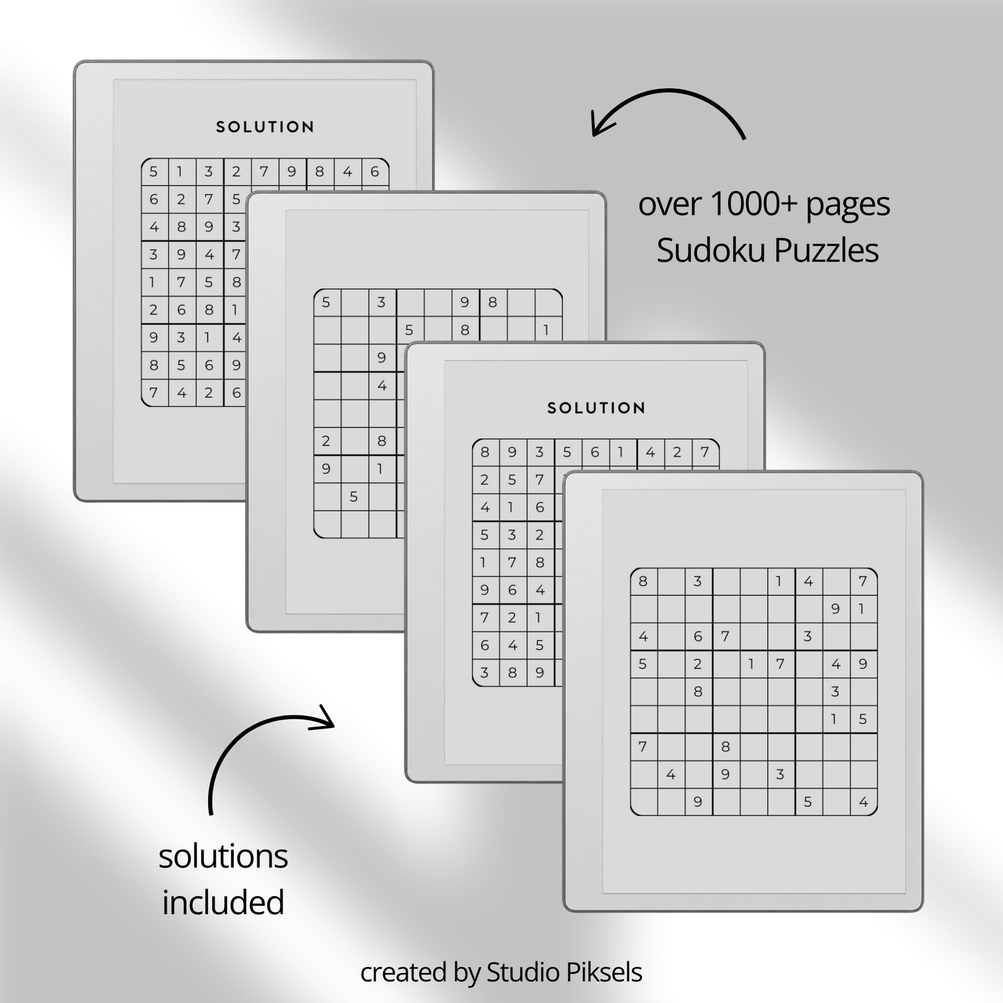 Ultimate Puzzle Book Mega Bundle for reMarkable Paper Pure