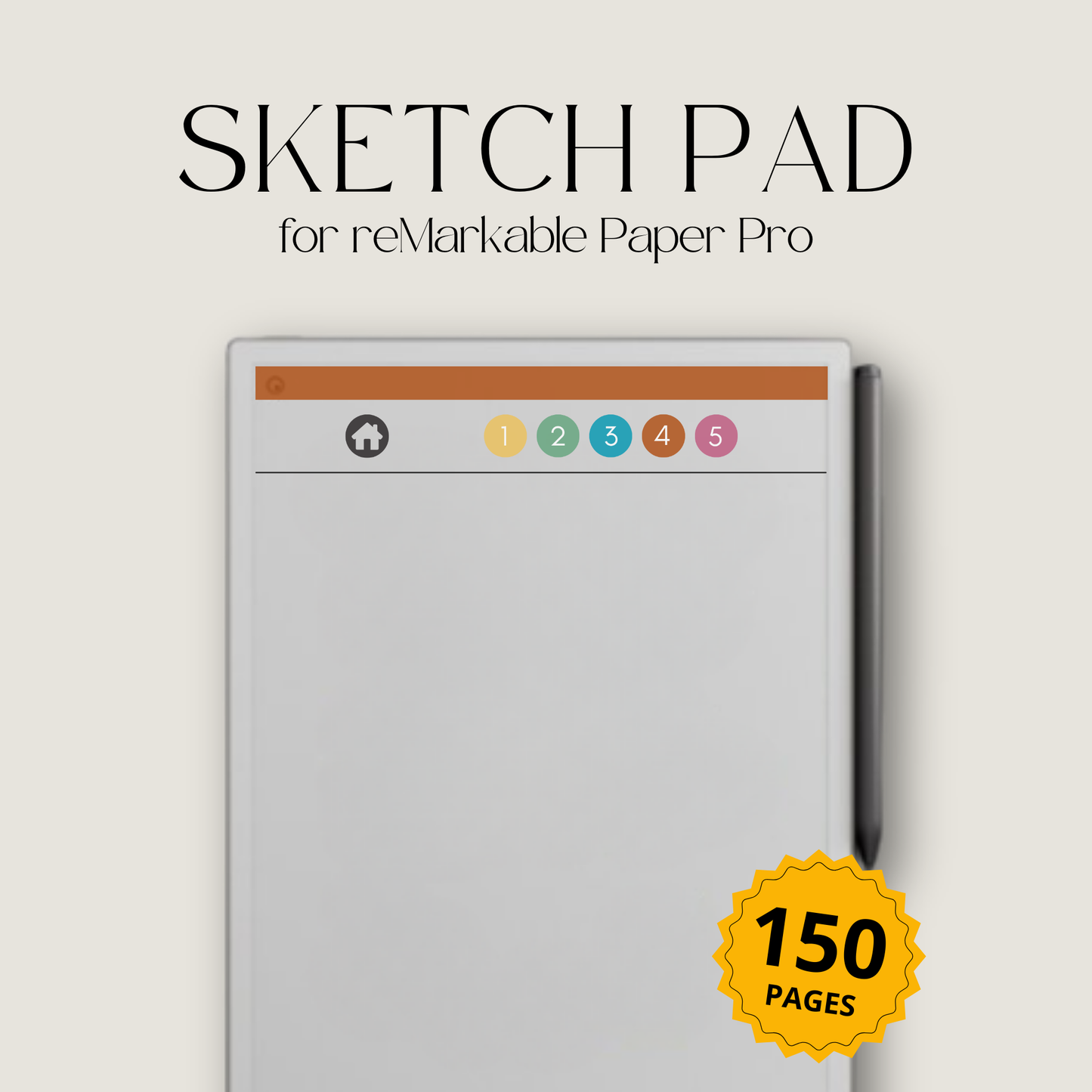 Sketch Pad for reMarkable Paper Pro