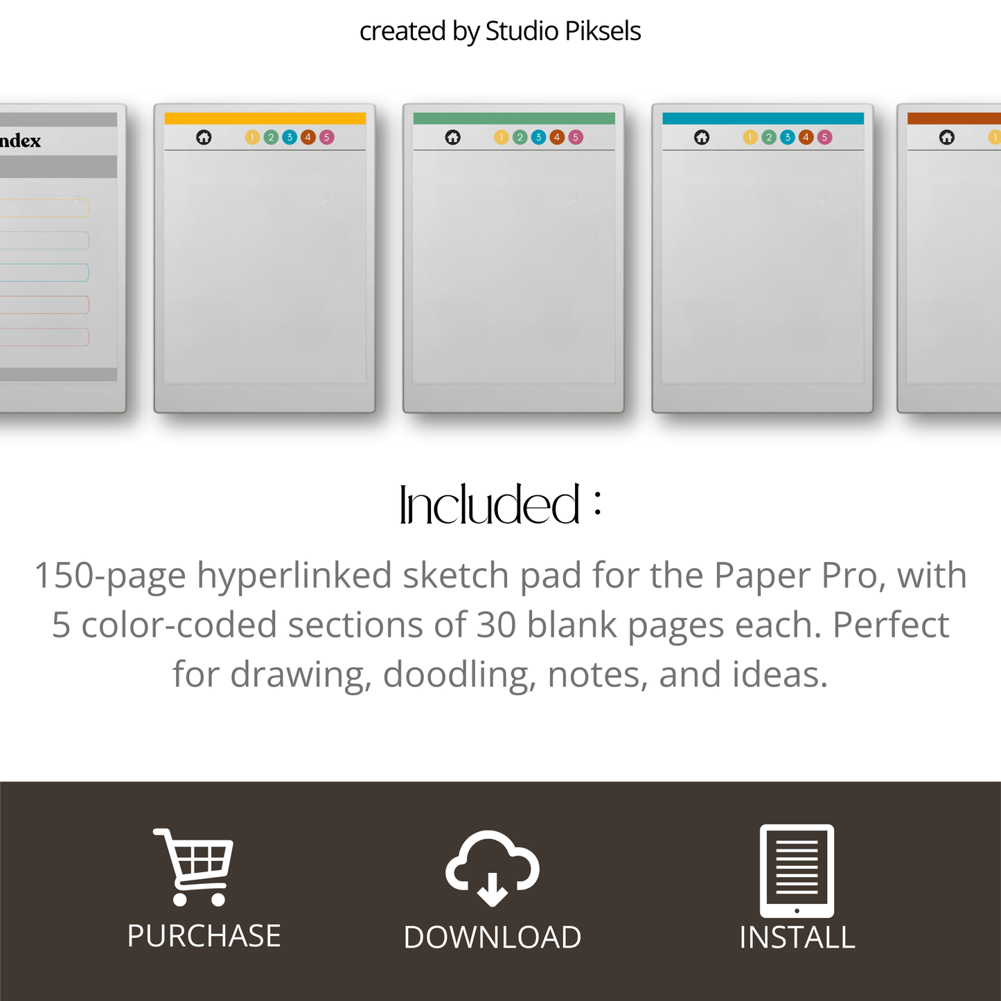 Sketch Pad for reMarkable Paper Pro